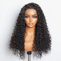 150% Density 13x6 PartingMax Glueless Lace Wig 3D Cap Pre-bleached Lace Front Wig Water Wave