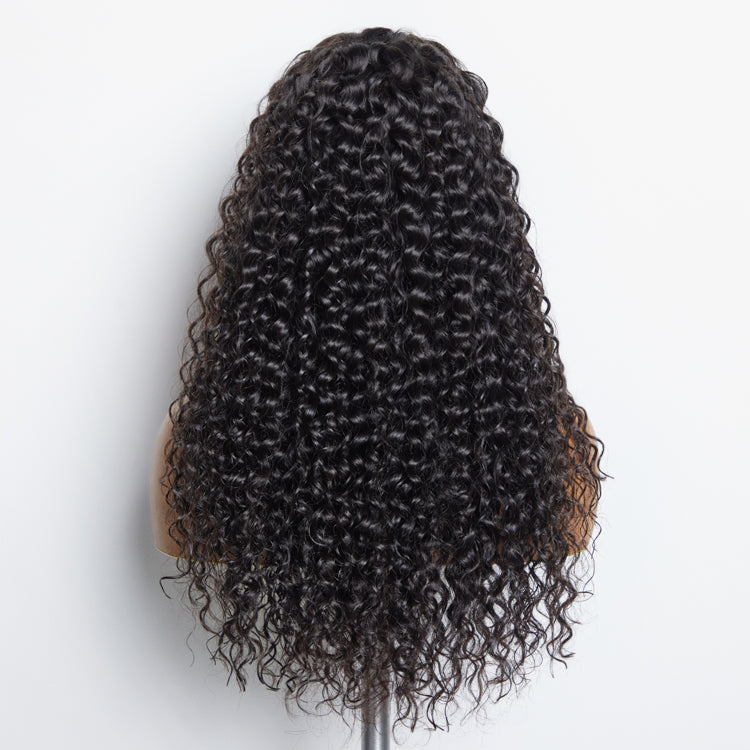 150% Density 13x6 PartingMax Glueless Lace Wig 3D Cap Pre-bleached Lace Front Wig Water Wave