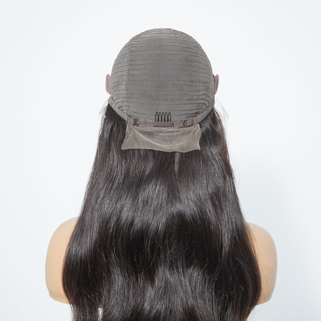 150% Density 13x6 PartingMax Glueless Lace Wigs 3D Cap Pre-bleached Lace Front Wig Body Wave