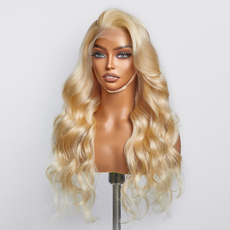 150% Density 13x4 Pre-Plucked Lace Frontal Wig Body Wave #613