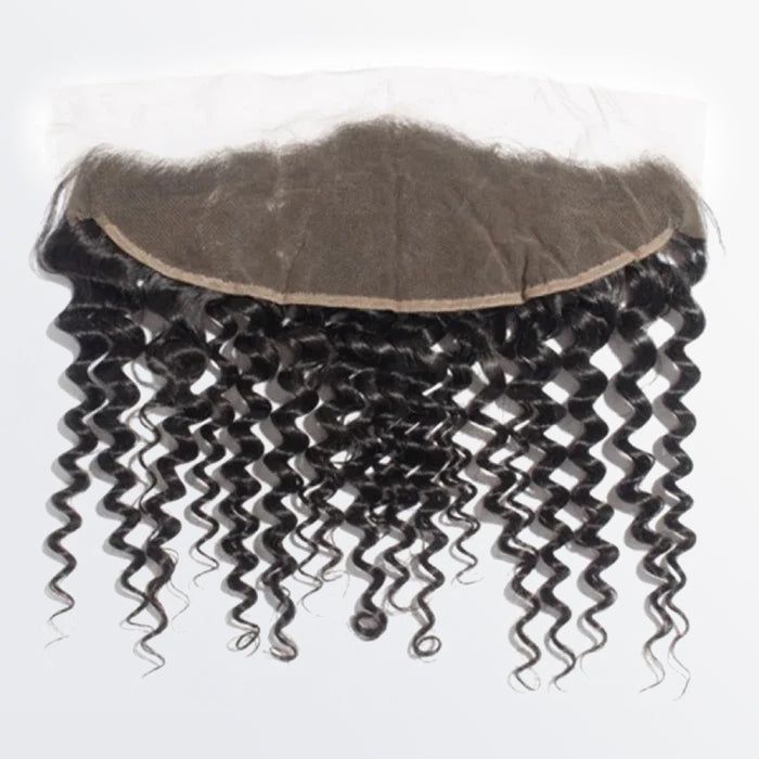 13x4 Free Parted Frontal Deep Curly