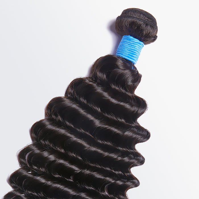 Deep Wave Brazilian 100% Virgin Hair Bundles 10-30''