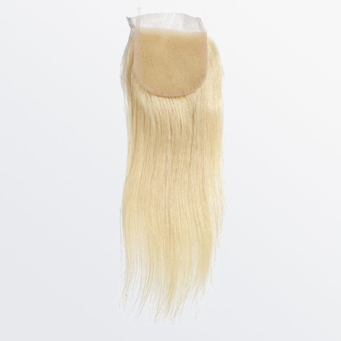 4x4 12A Free Parted Lace Closure Straight #613