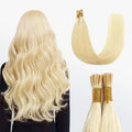 I Tip Hair Extensions Natural Remy Human Hair (#613 Lightest Blonde )