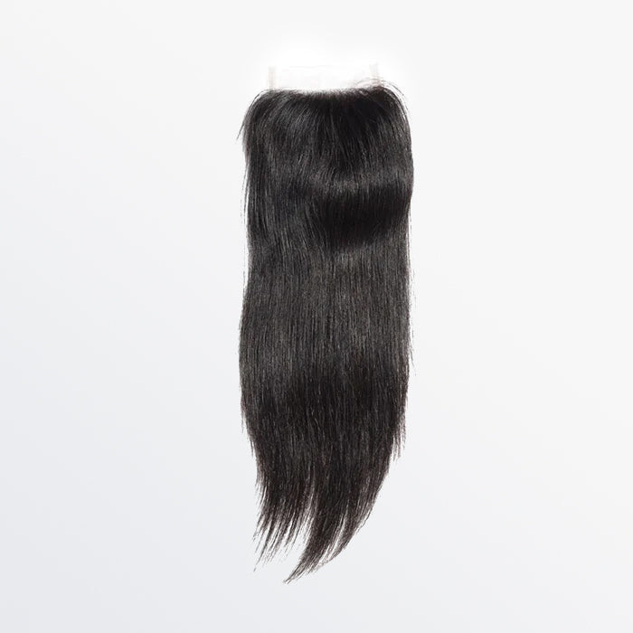 4.5x 4.5 Upgrade Free Parted Lace Closure Straight