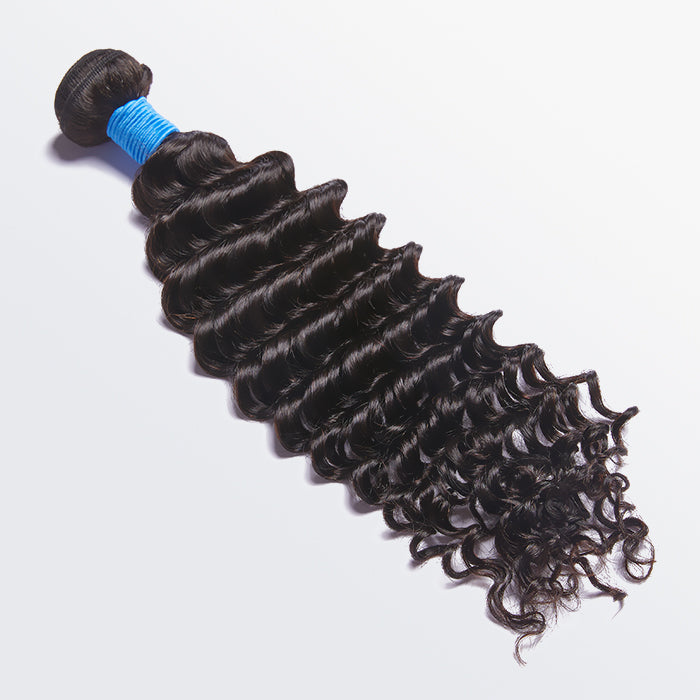 Deep Wave Brazilian 100% Virgin Hair Bundles 10-30''