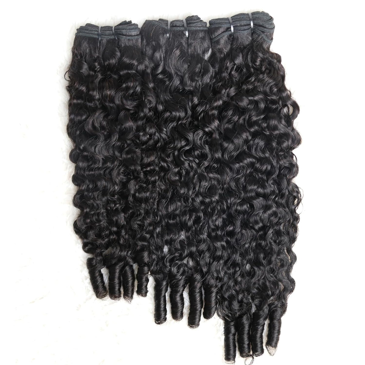 Burmese Curly Brazilian 100% Virgin Hair Bundles 14-28''