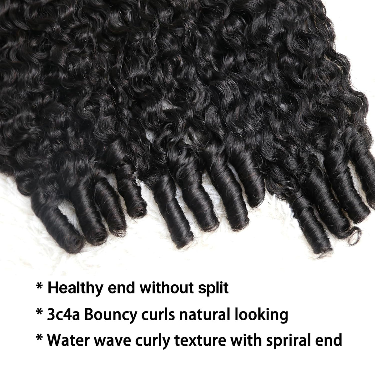 Burmese Curly Brazilian 100% Virgin Hair Bundles 14-28''