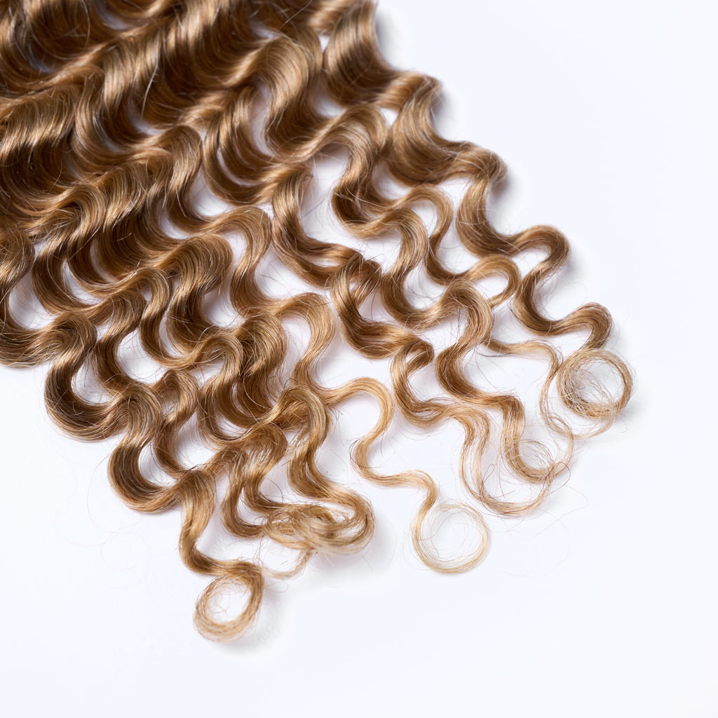 20inch Deep Wave Bulk Hair For Braiding #27 Color