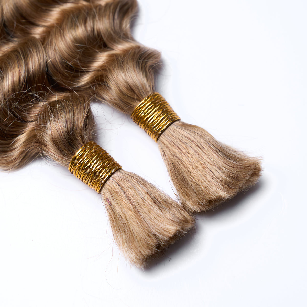 20inch Deep Wave Bulk Hair For Braiding #27 Color