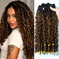 Burmese Curly 100% Virgin Hair Bundles #T1B/P4/27